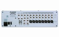 MULTIMIX 12R 12CH 3RU MIXER WITH 8-XLR INPUTS, 2X 1/4" LINE INPUT, STEREO MAIN/MONITOR OUT, HEADHONE OUT, RCA OUT